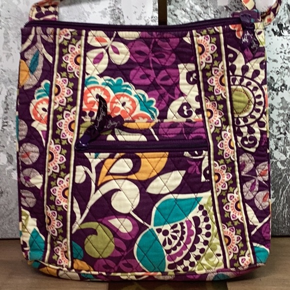 Vera Bradley Vibrant Multicolor Shoulder Bag - Picture 3 of 6